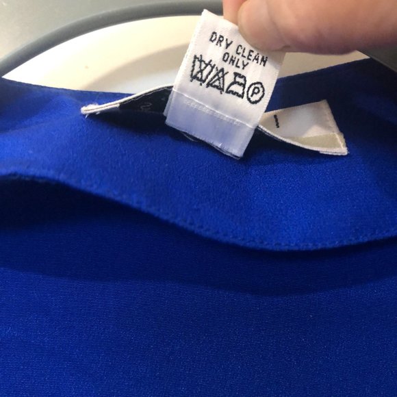 Vintage Shomi by Miller Shor Petite 100% Silk Pant Suit Size 8 NWT - Picture 6 of 9